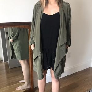Minimal Drape Cardigan